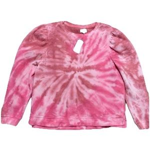 Crown & Ivy Puff Sleeve Sweatshirt XL - NEW